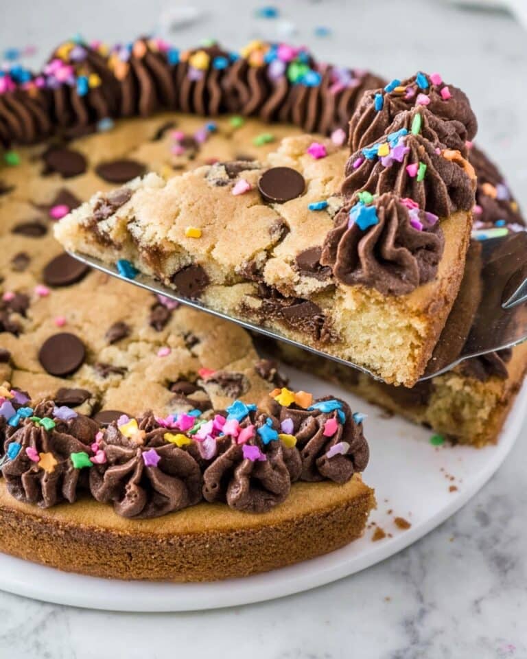 Chocolate Chip Cookie Cake Recipe