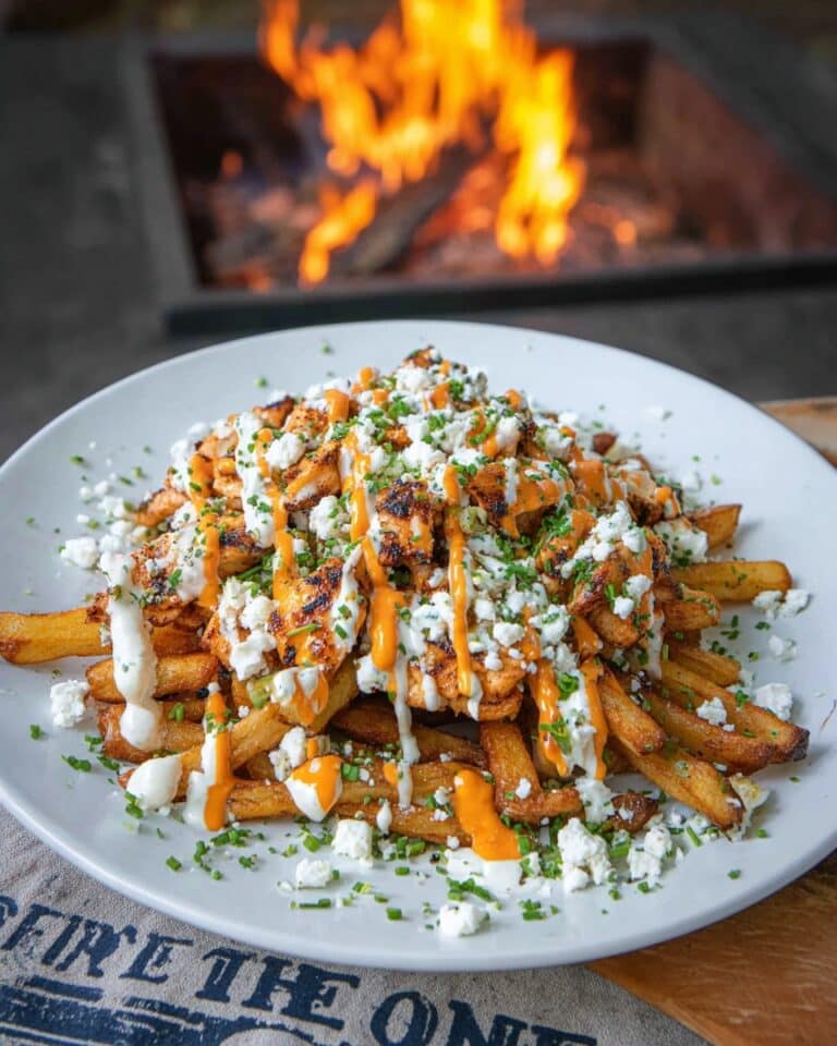 Grilled Buffalo Chicken Fries Recipe