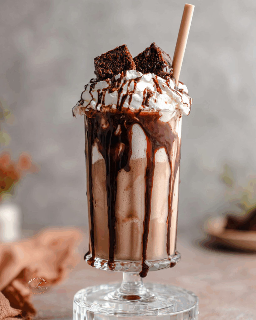 The Ultimate Brownie Milkshake Recipe