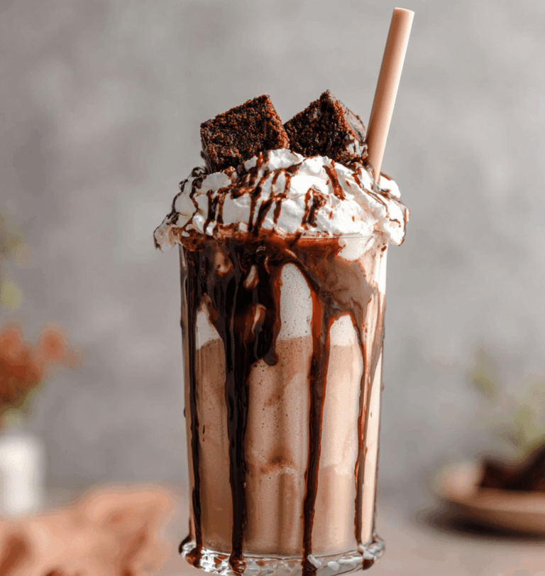 The Ultimate Brownie Milkshake Recipe
