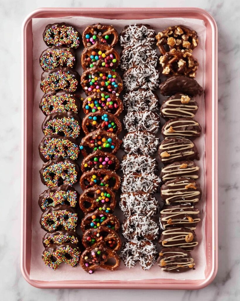 Chocolate Covered Pretzels Recipe