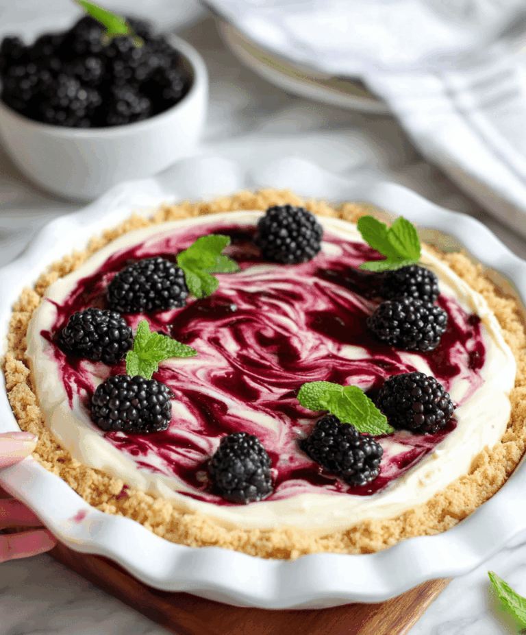 Blackberry Lemonade Pie Recipe