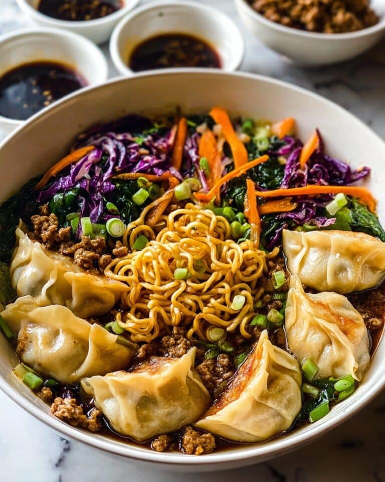 Potsticker Noodle Bowls Recipe
