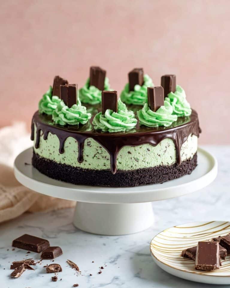 Mint Chocolate Cheesecake Recipe