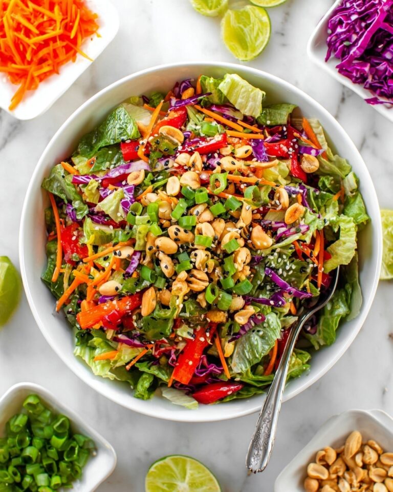 Asian Chopped Salad with Sesame Ginger Dressing Recipe