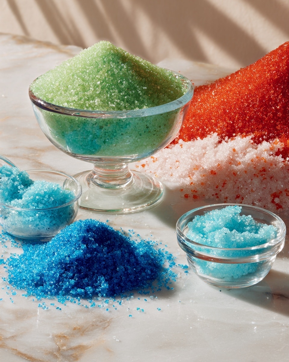 Colored Sugar Recipe