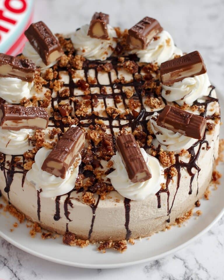No-Bake Kinder Bueno Cheesecake Recipe