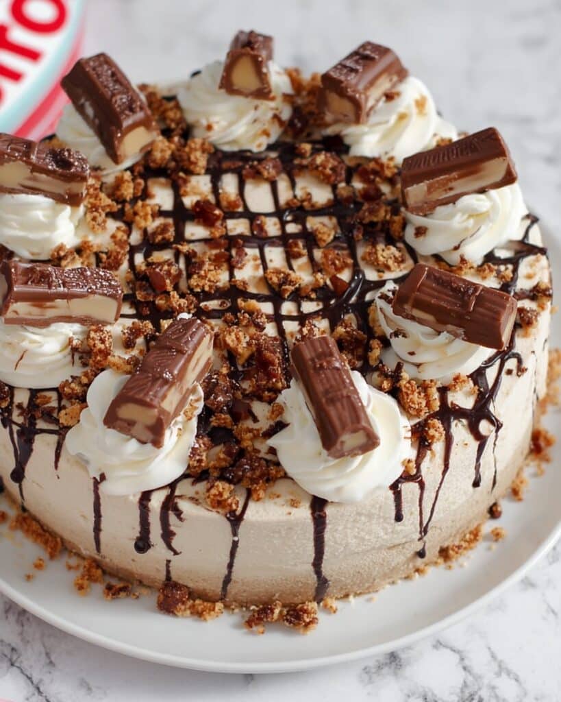 No-Bake Kinder Bueno Cheesecake Recipe