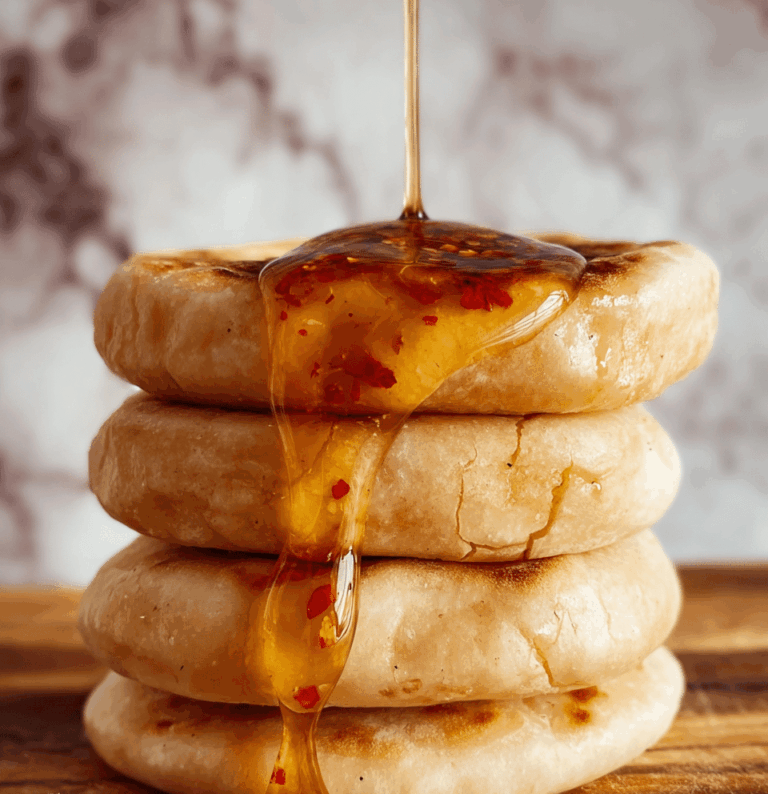 Feta and Hot Honey Stuffed Flatbreads Recipe