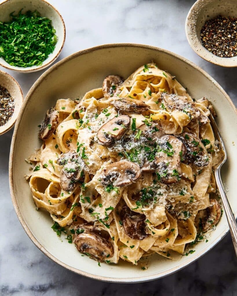Truffle Mushroom Pasta Recipe