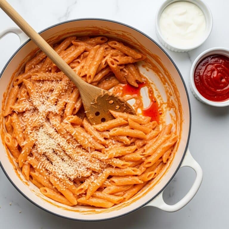 Spicy Cottage Cheese Pasta Recipe