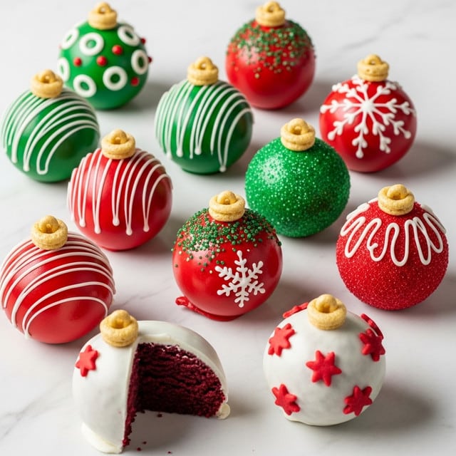 Cake Ball Ornaments Recipe