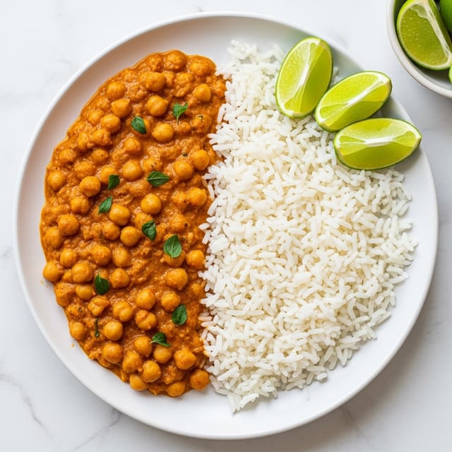 Creamy Coconut-Lime Chickpea Skillet Recipe