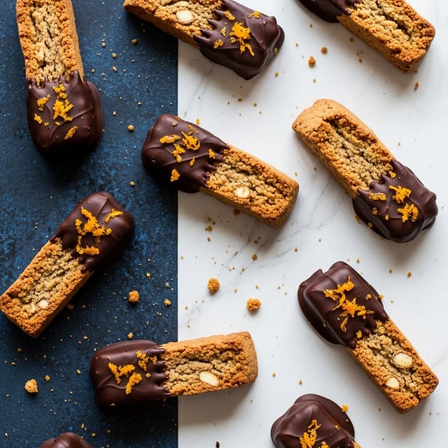 Dark Chocolate Orange Biscotti Recipe