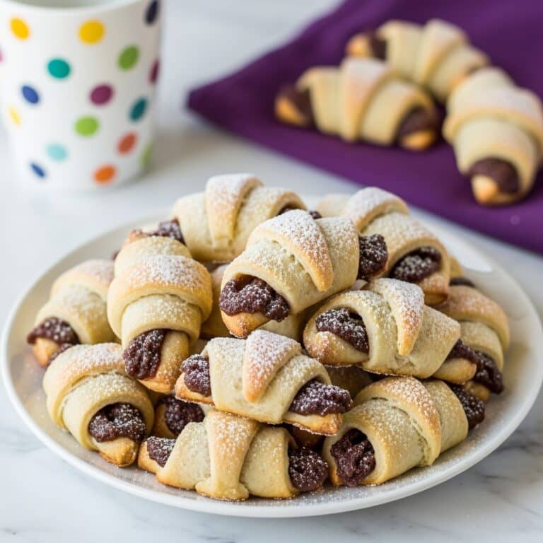 Rugelach Cookies with Cream Cheese Dough Recipe