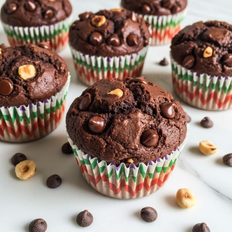 Grain Free Chocolate Hazelnut Muffins Recipe