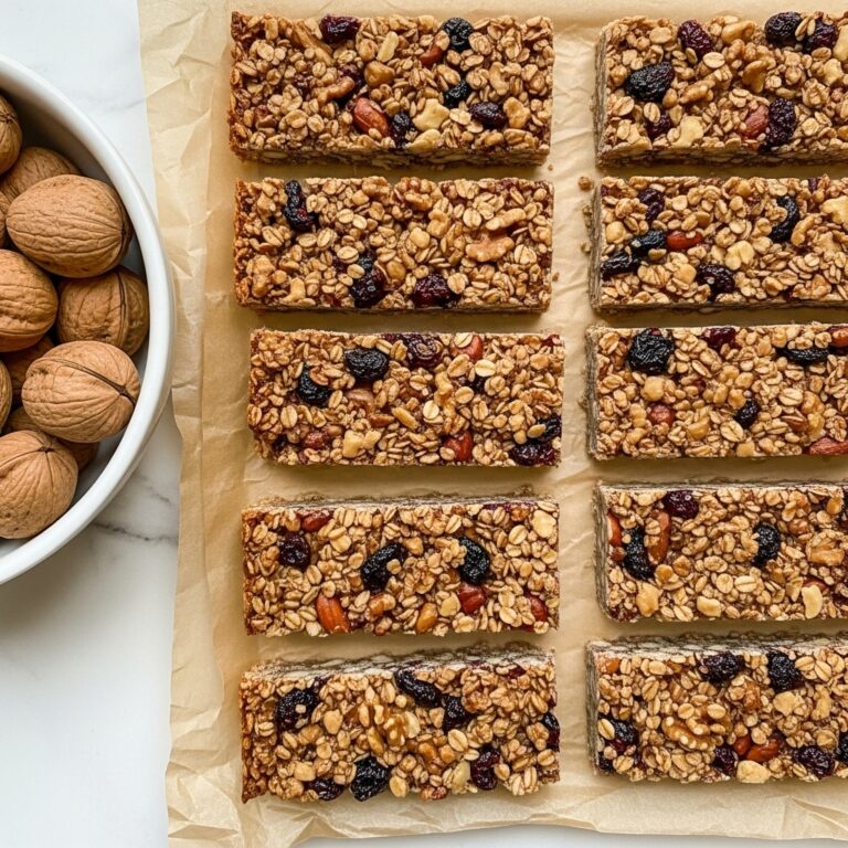 Crispy Honey Nut Granola Bars Recipe