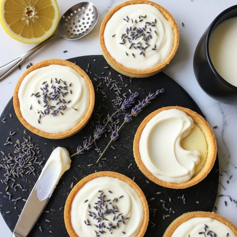 Lavender Lemon Tartlet Recipe