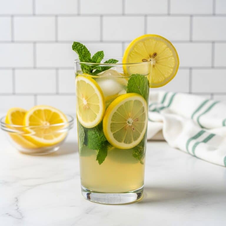 Lemon Mint Cooler Recipe