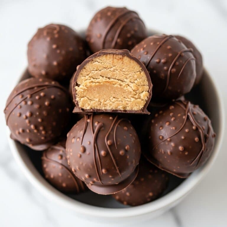Chocolate Peanut Butter Balls Recipe