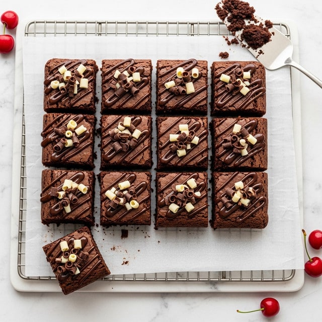Black Forest Brownies Recipe