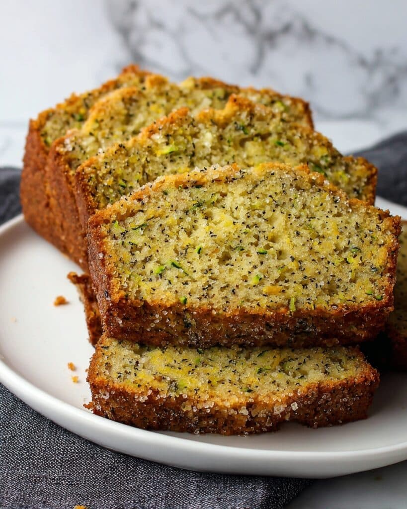 Lemon Poppyseed Zucchini Bread Recipe