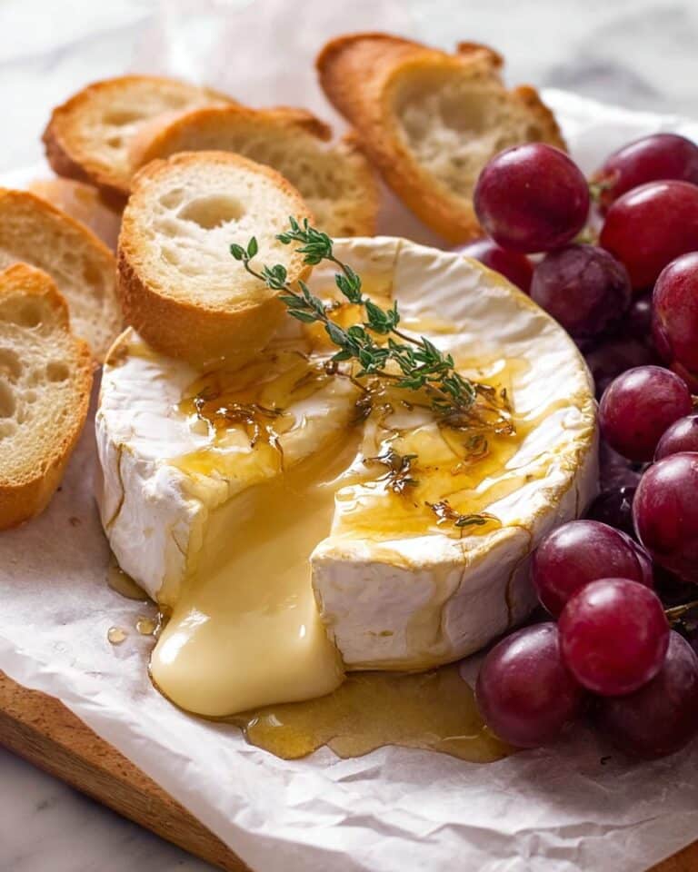 Baked Brie with Honey and Thyme Recipe