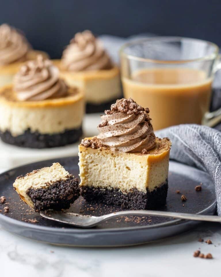 Mini Coffee Cheesecakes Recipe