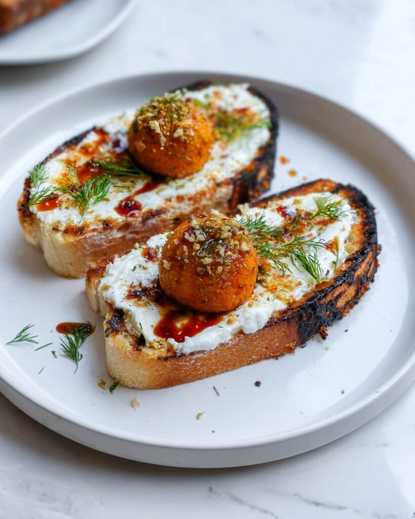 Spicy Crispy Yolk Toast Recipe