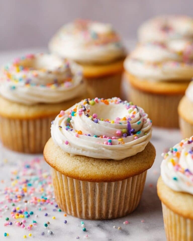 Perfect Vanilla Cupcakes Recipe