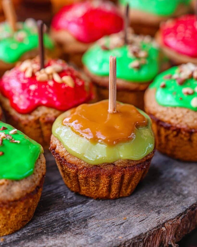 Caramel Apple Spice Cupcakes Recipe