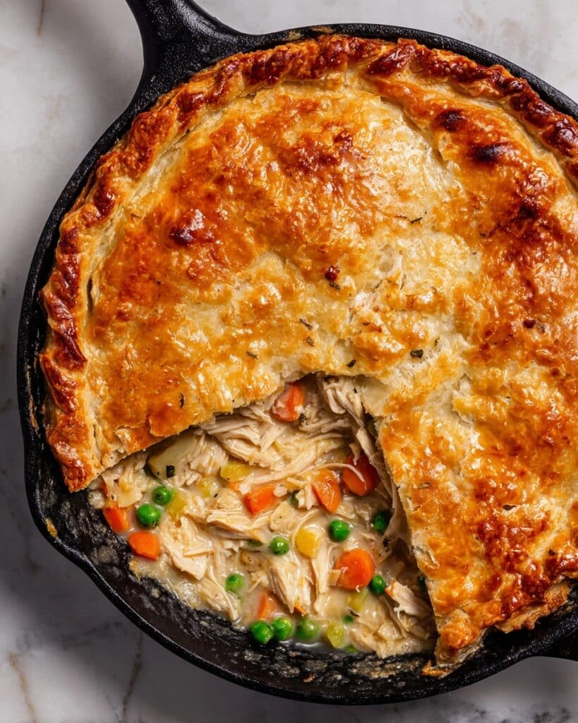 Leftover Turkey Pot Pie Recipe