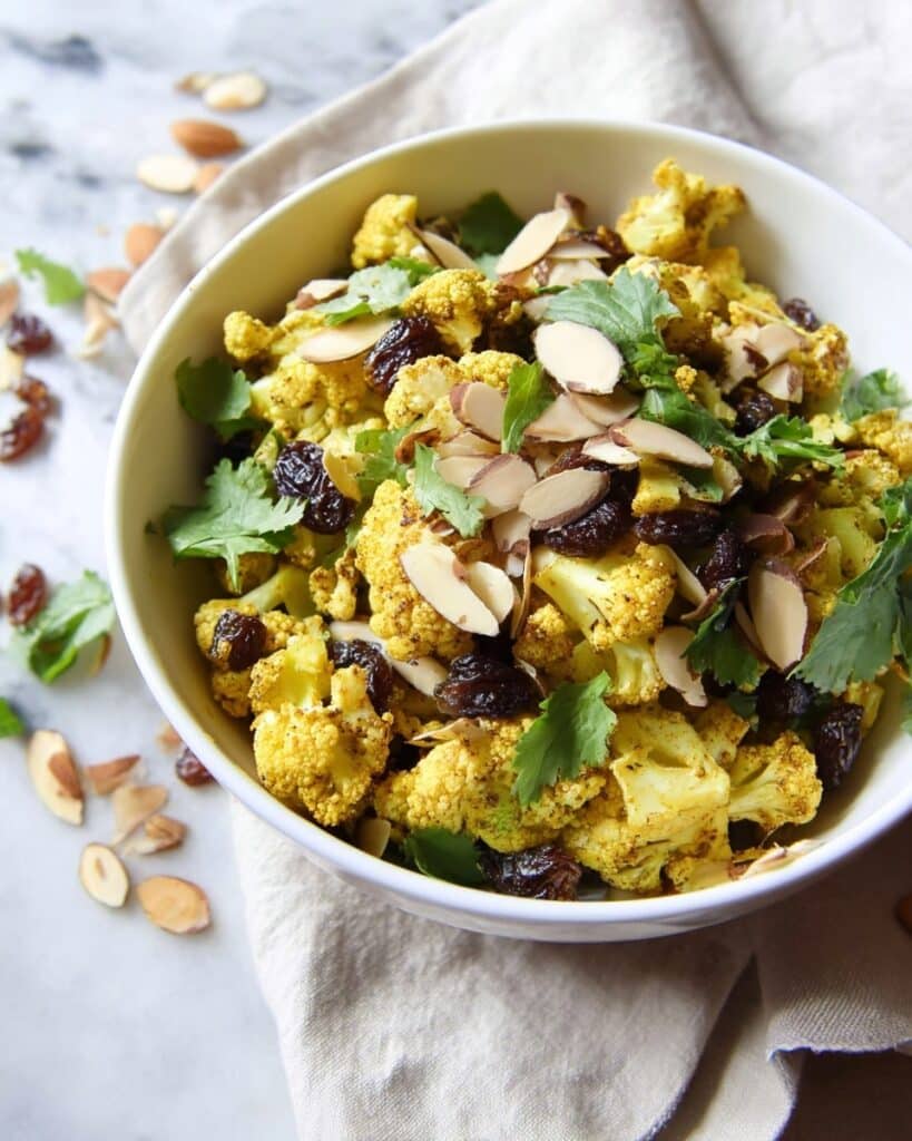 Curried Roasted Cauliflower Salad Recipe