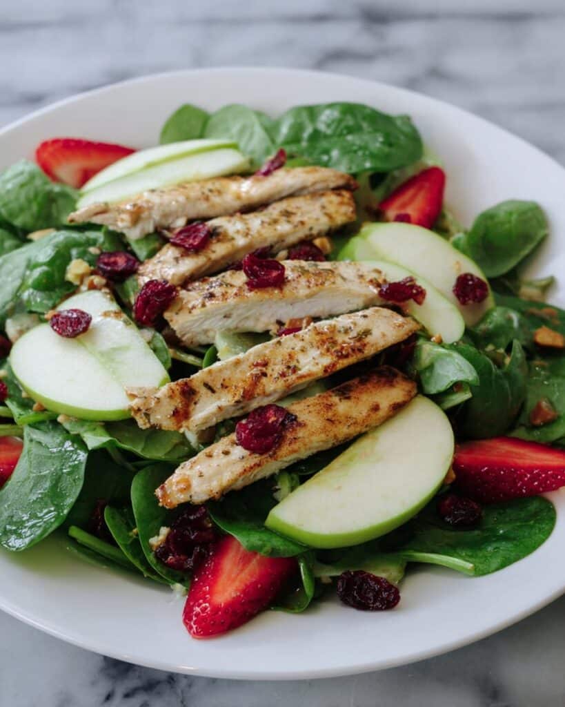 Summery Spinach Salad Recipe