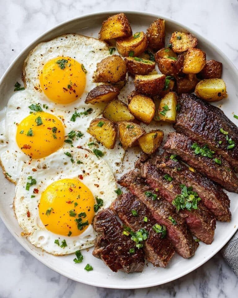 Steak and Eggs Recipe