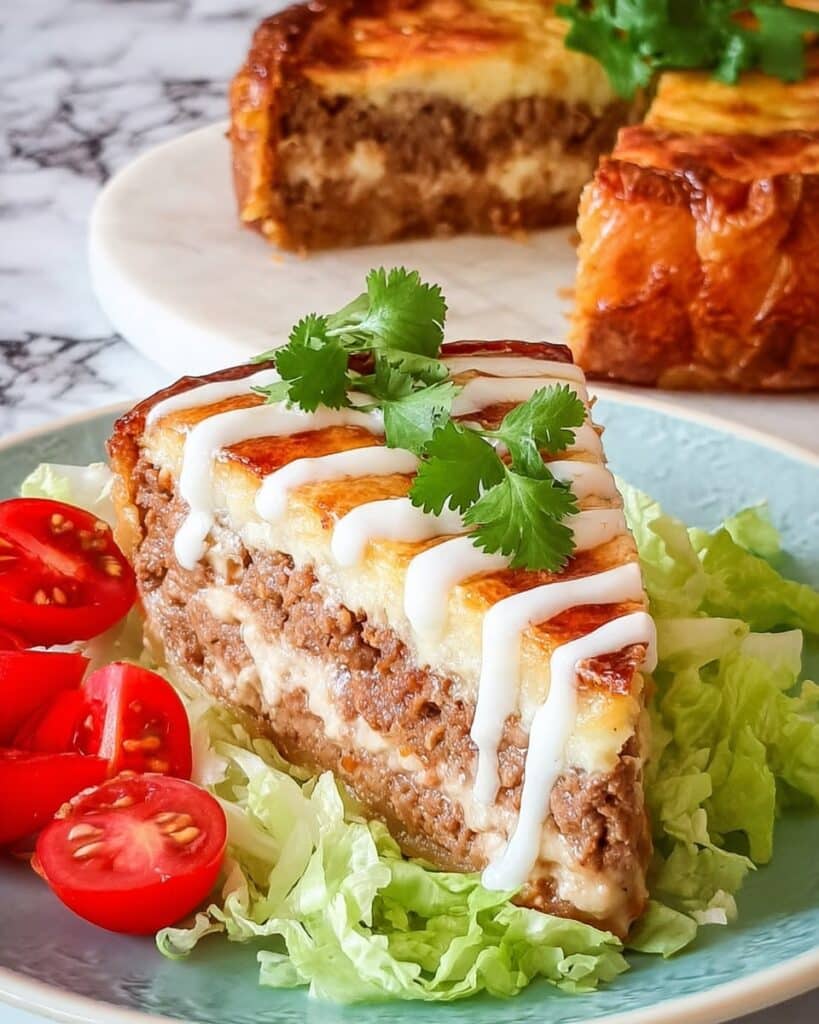 Ground Beef Taco Quiche Recipe