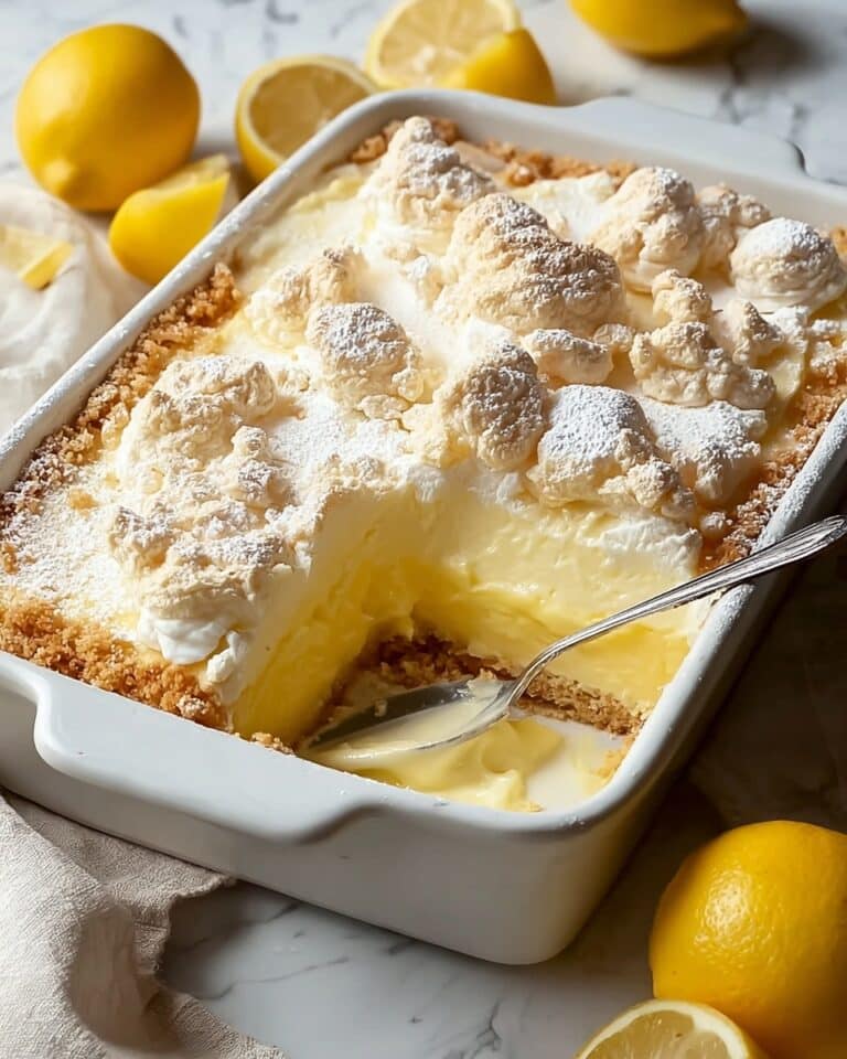 Lemon Cream Cheese Dump Cake Recipe