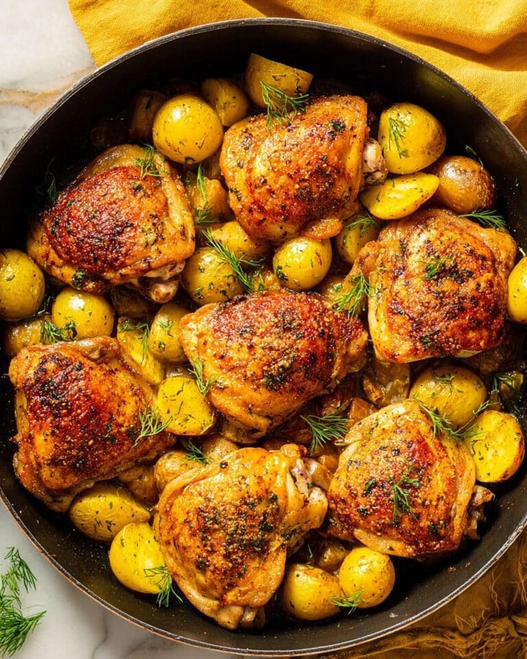 Duck Fat Roasted Chicken and Potatoes Recipe