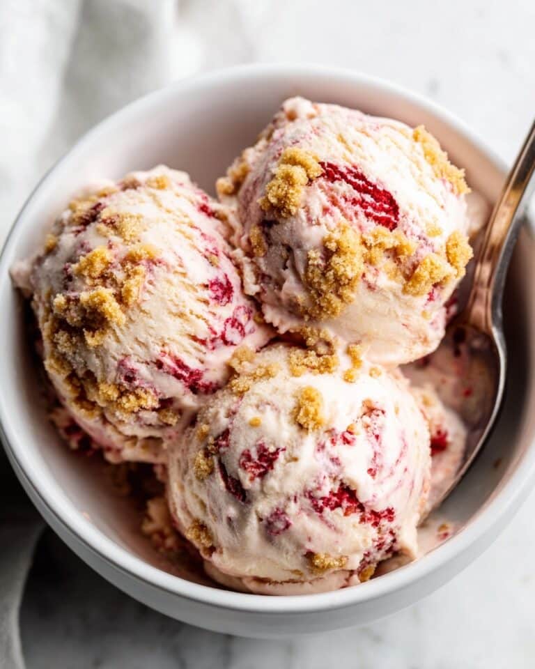 Strawberry Cheesecake Ice Cream Recipe