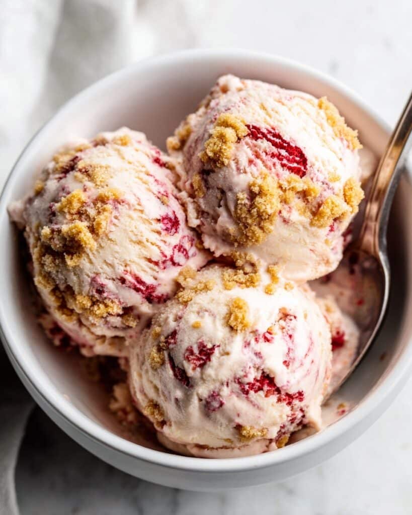 Strawberry Cheesecake Ice Cream Recipe