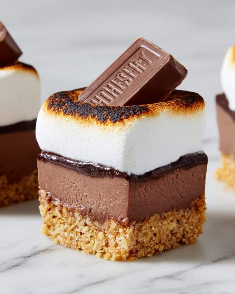 No-Bake S’mores Mini Cheesecakes Recipe