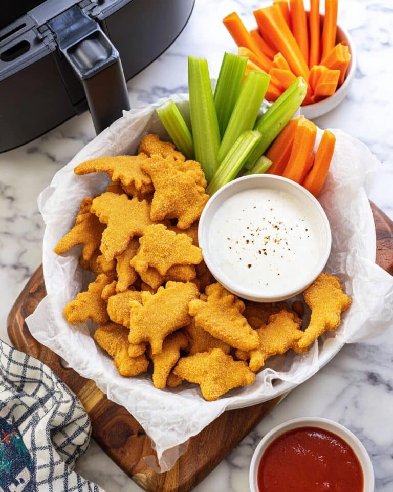 Air Fryer Dino Nuggets Recipe