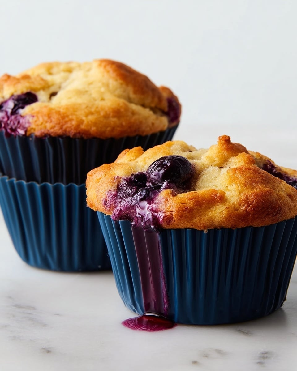 Air Fryer Banana Blueberry Muffins Recipe