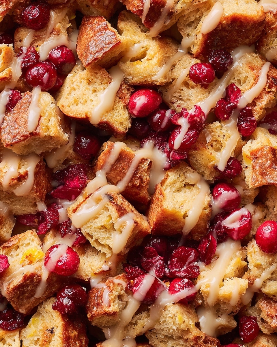 A thick, square slice of soft beige cake with a crumbly texture sits centered on a white plate, showing a dense middle layer. On top of the cake, there are several whole bright red cherries slightly embedded in the surface, with some juice staining the cake near them. A golden spoon held above gently pours a smooth pale yellow glaze that drips over the cherries and cake edges, creating a shiny, glossy layer on top. The plate rests on a white marbled surface. photo taken with an iphone --ar 4:5 --v 7