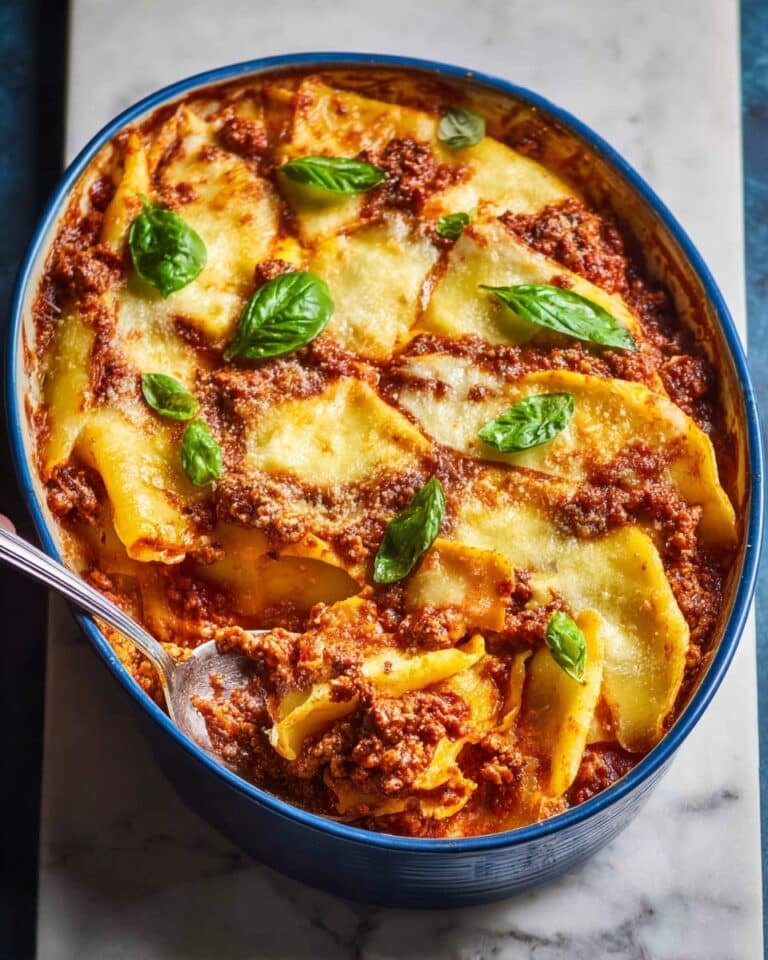 Stuffed Shells with Meat and Cheese Recipe