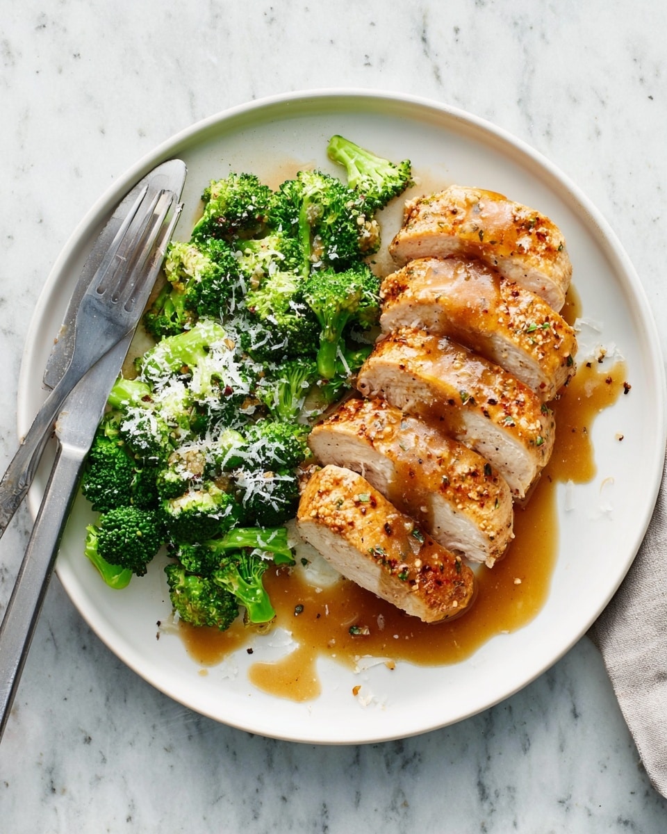 Garlic Chicken and Broccoli with Lemon Recipe