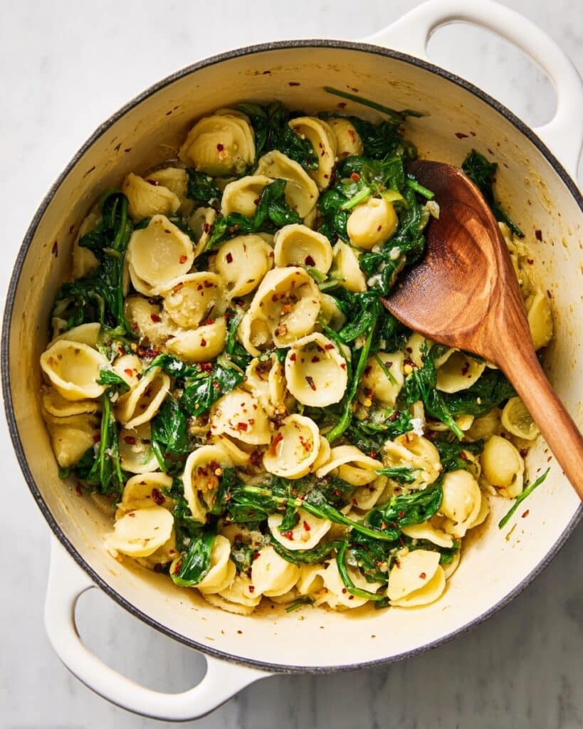 Spinach One-Pot Pasta Recipe