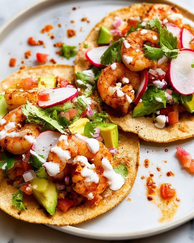 Garlicky Shrimp Tacos Recipe