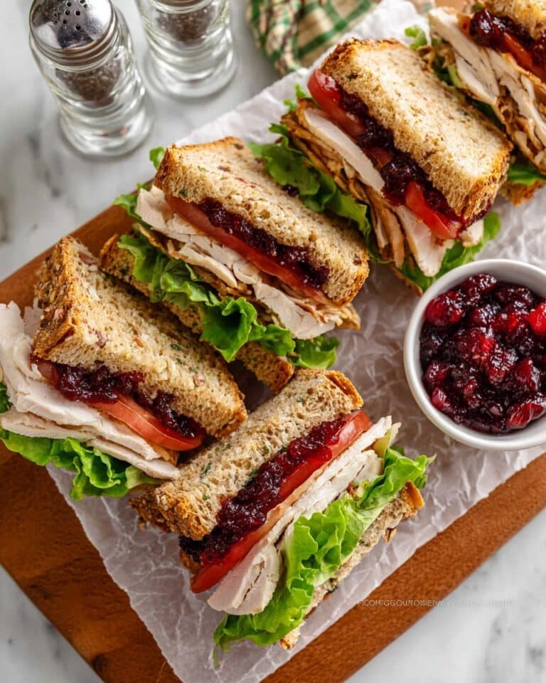 Turkey and Cranberry Sandwich Recipe
