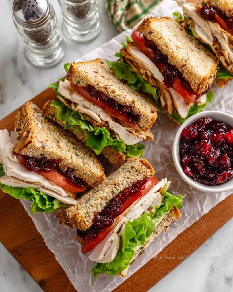 Turkey and Cranberry Sandwich Recipe
